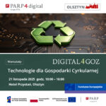 PARP4digital: Technologie dla Gospodarki Cyrkularnej – praktyczne warsztaty dla firm i innowatorów